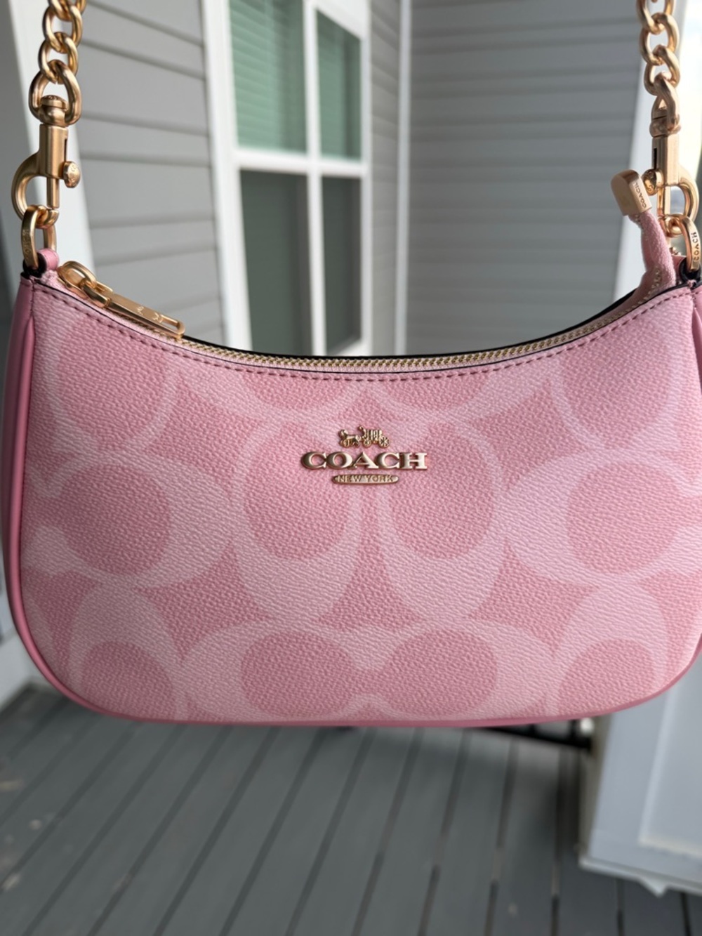 Coach Pink teri Shoulder bag - Picture 2 of 9